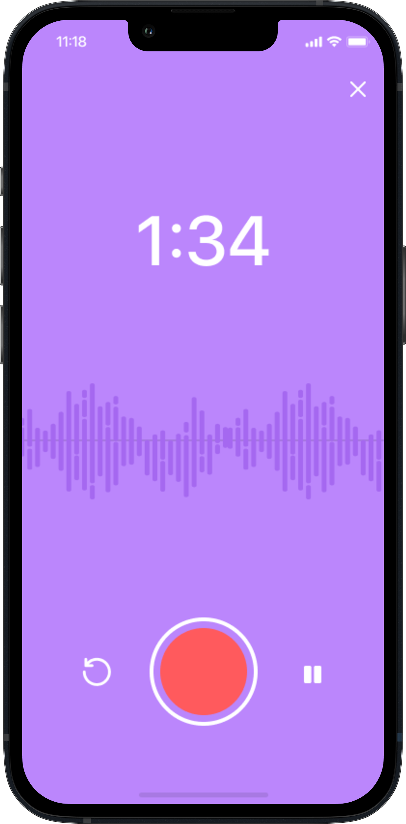 recording screen on Voicebox